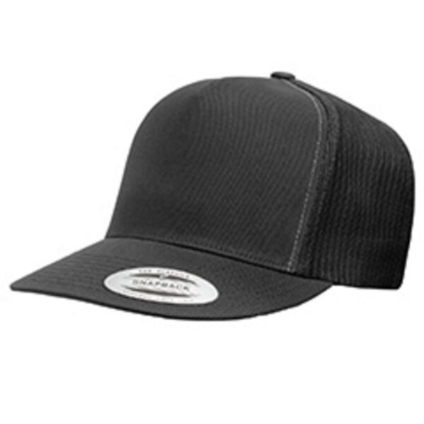 #LM Adult 5-Panel Classic Trucker Cap VOLUME PRICING Thumbnail