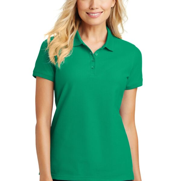 #LM Women's Core Classic Pique Polo Thumbnail