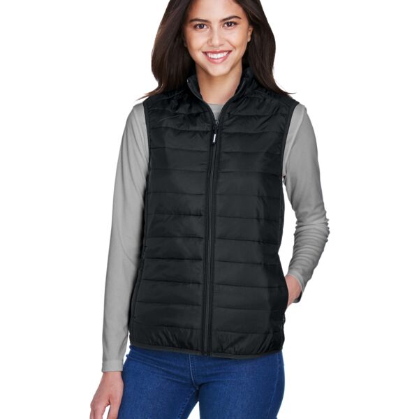 Ladies Packable Puffer Vest Thumbnail