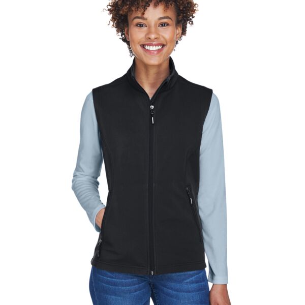 Two-Layer Fleece Bonded Soft Shell Vest Thumbnail