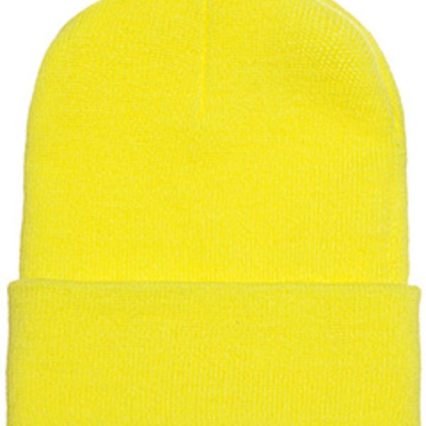 #LM Adult Cuffed Knit Beanie Thumbnail
